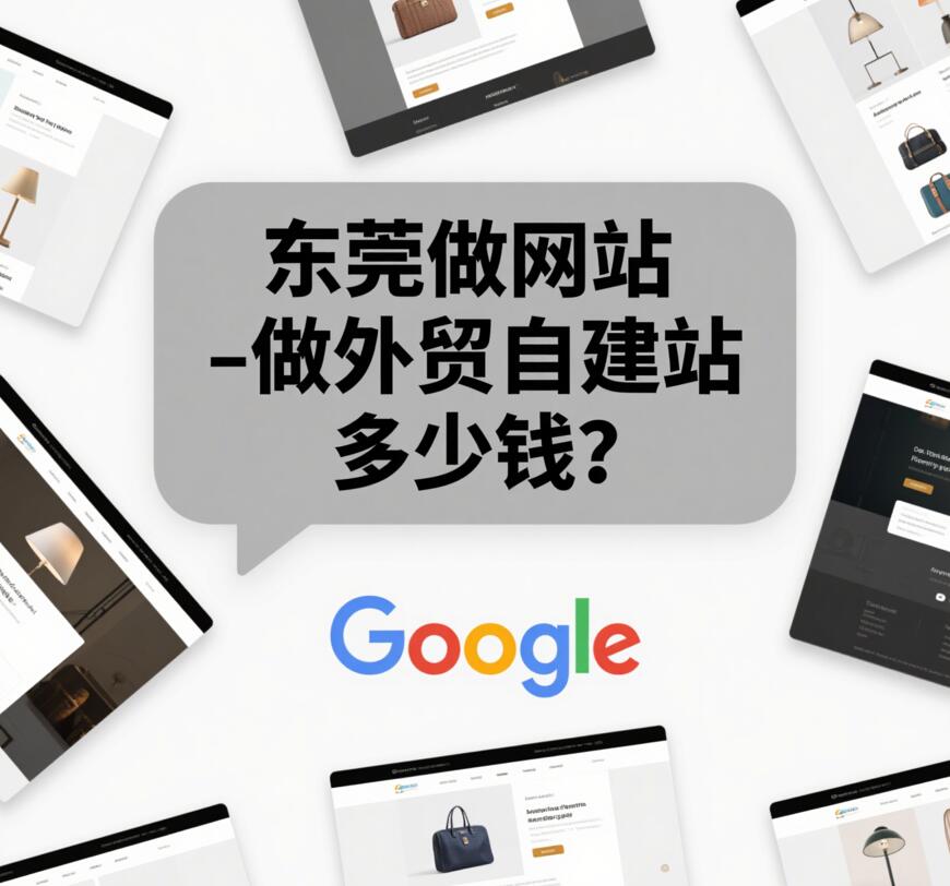 东莞做网站 - 做外贸自建站多少钱？